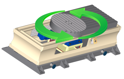 移动夹紧旋转台缩略图
